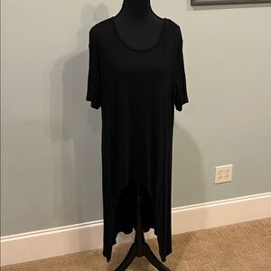 Cato Elegant Black High Low Top